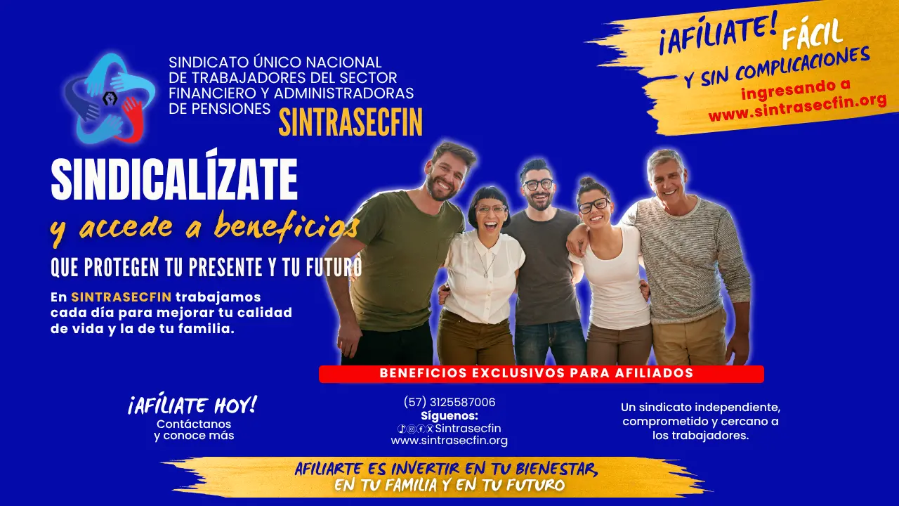 Sindicalízate, no esperes más